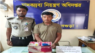 ফ্যানের কার্টনে লুকানো ৩২০০ ইয়াবা উদ্ধার, যুবক গ্রেফতার